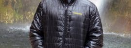 Me wearing the Brooks-Range Cirro Jacket at Lower Calf Creek Falls.