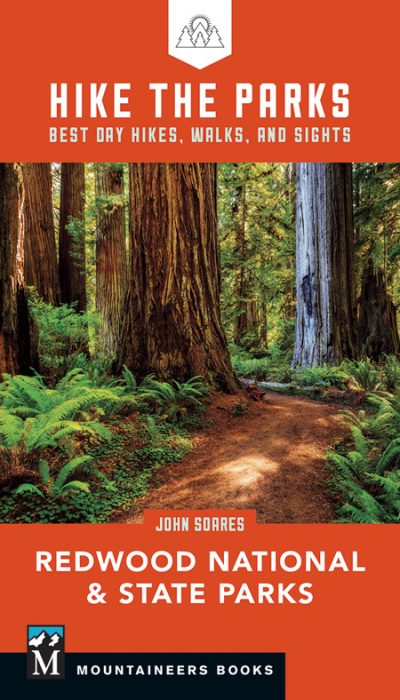 Hike the Parks: Redwood National and State Parks guidebook. Best hiking trails in Jedediah Smith Redwoods State Park, Prairie Creek Redwoods State Park, plus coast/beach trails.