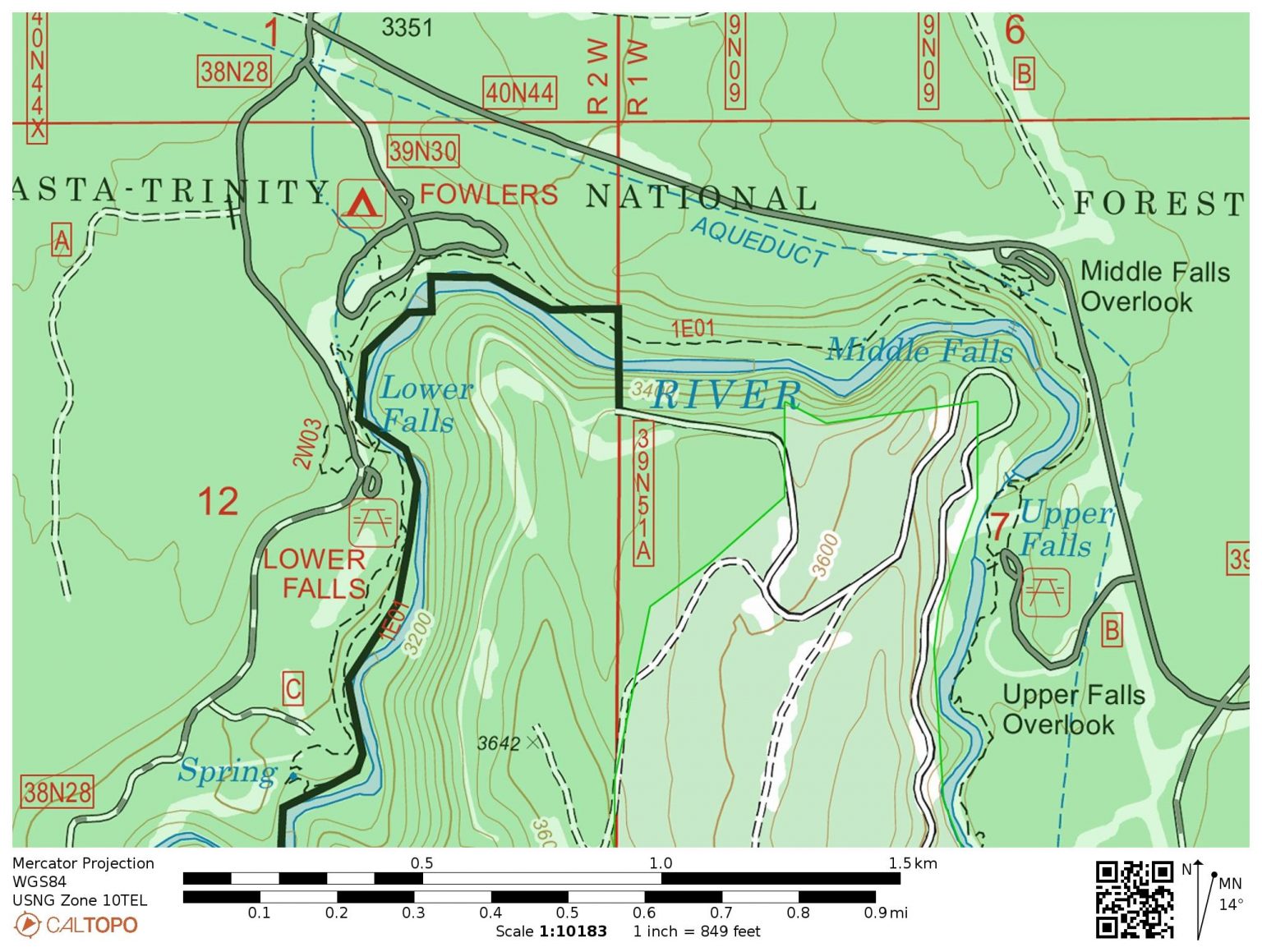 Hiking the McCloud Falls Trail Three Magnificent Waterfalls! Northern California Hiking Trails