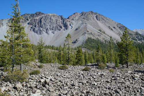 Chaos Crags in Lassen Volcanic National Park