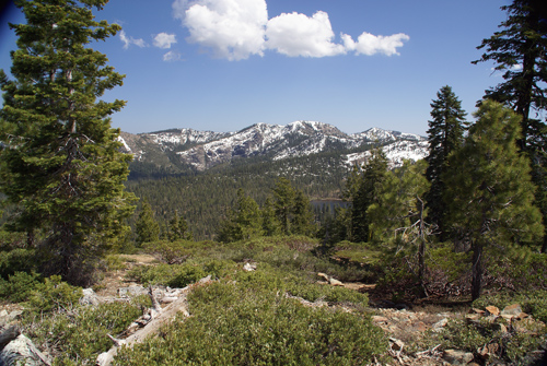 Gumboot Lake in the Trinity Divide west of Mount Shasta